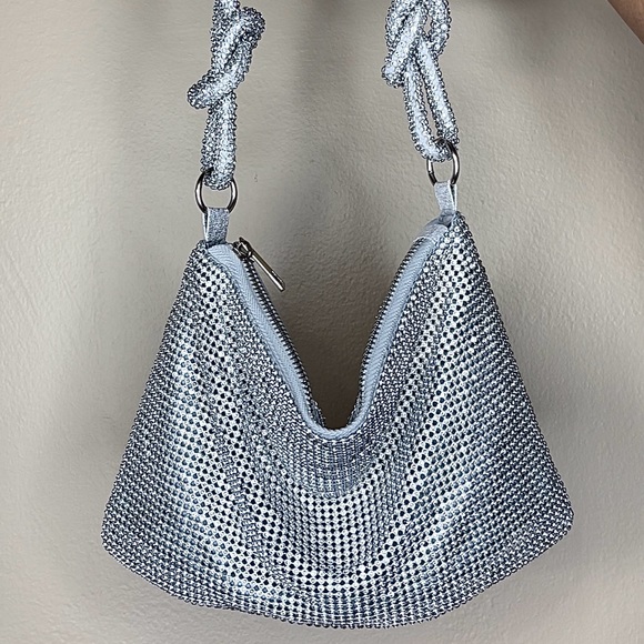 Handbags - Shiny Rhinestone Evening Bag